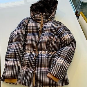 Garnet Hill Coat Size Small with hood that can be removed.